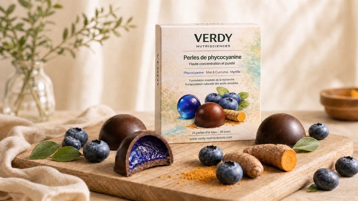 Les Perles de Phycocyanine Verdy